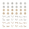 4 Sets 4 Styles Zinc Alloy Jewelry Pendant FIND-CD0001-09-2