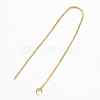 Brass Stud Earring Findings KK-F070-16G-FF-1