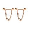 304 Stainless Steel Nipple Rings WG03B2E-11-1