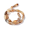 Natural Banded Agate Beads Strands G-G0001-D01-3