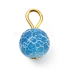Natural Weathered Agate Pendants PALLOY-JF00988-2