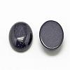 Synthetic Blue Goldstone Cabochons G-R415-14x10-34-2