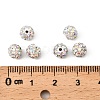 Polymer Clay Rhinestone Beads RB-H284-6MM-AB-3
