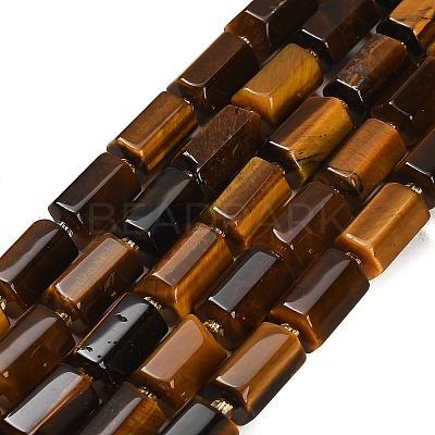 Natural Tiger Eye Beads Strands GG-CBA5B6F-C01-01-1