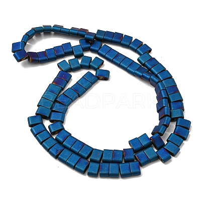 Electroplated Non-magnetic Synthetic Hematite Beads Strands G-C106-B01-07B-1