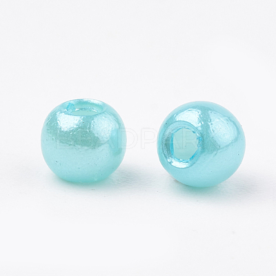 ABS Plastic Beads OACR-Q004-8mm-07-1