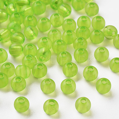 Transparent Acrylic Beads LS-MACR-S370-A6mm-729-1