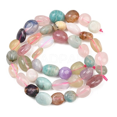 Natural Mixed Stone Beads Strands X-G-G464-A03-02-1