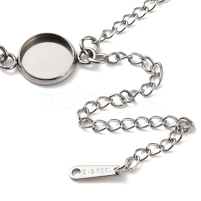 Non-Tarnish 304 Stainless Steel Bracelet Making SA-CBAFBB7-02P-A-1