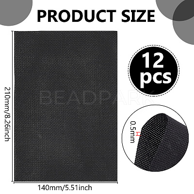 14T Cotton Cross-stitch Fabric DIY-WH0899-59B-1