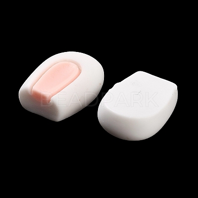Cute Opaque Resin Cabochons RESI-E052-03C-1