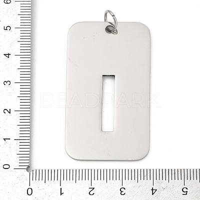 304 Stainless Steel Pendants STAS-M115-01P-I-1