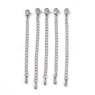 Tarnish Resistant 304 Stainless Steel Chain Extender X-STAS-G221-27P-1