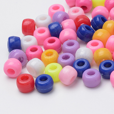 Plastic Beads MACR-S272-47-8x6mm-1