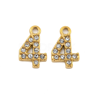 304 Stainless Steel Pendants STAS-L080-002G-04-1