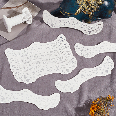 10Pcs Transfer Sticker Proof Removable Temporary Tattoos Stickers DIY-SP0003-65A-02-1