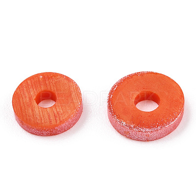 Handmade Polymer Clay Beads Strands CLAY-CJC0015-01E-1