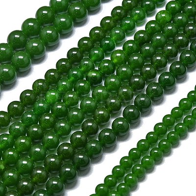 Natural Malaysia Jade Beads Strands G-L645-C01-8mm-05-1