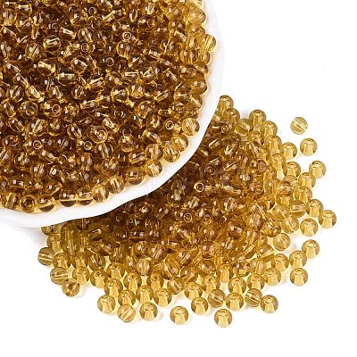 FGB Transparent Glass Seed Beads SEED-N013-01A-08-1
