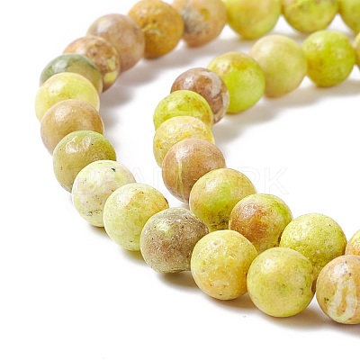 Natural Calcite Beads Strands X-G-K317-A06-02-1