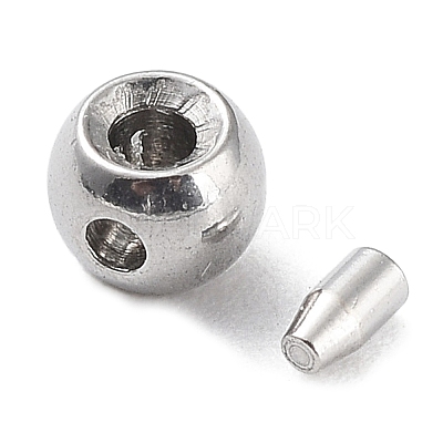 Non-Tarnish 304 Stainless Steel Bead Tips LS-STAS-K268-01B-P-1
