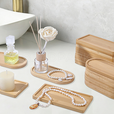24Pcs 2 Styles Bamboo Cup Mats AJEW-WA0004-49-1