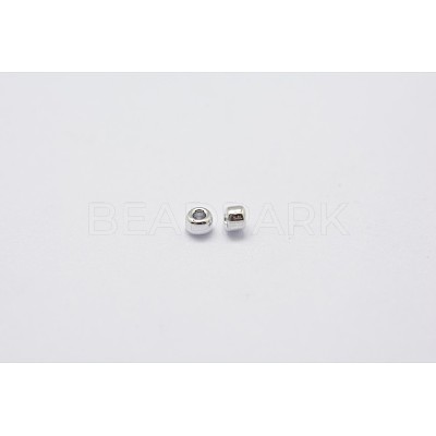8/0 Electroplate Glass Seed Beads SEED-Q004-P-1