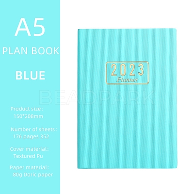 2023 Notebook with 12 Month Tabs AJEW-A043-01A-1