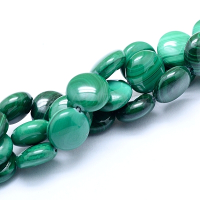 Natural Malachite Beads Strands G-D0011-06-10mm-1