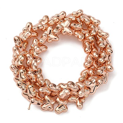 Electroplate Glass Beads Strands EGLA-H109-06-1