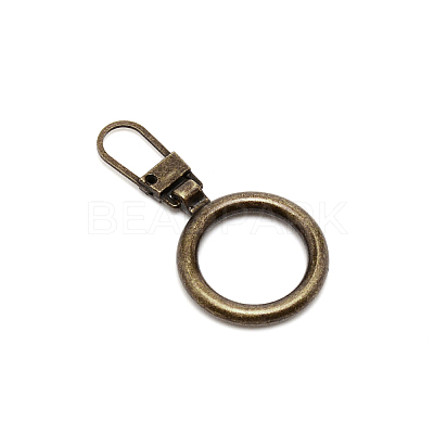 Alloy Zipper Puller FIND-WH0098-07AB-1