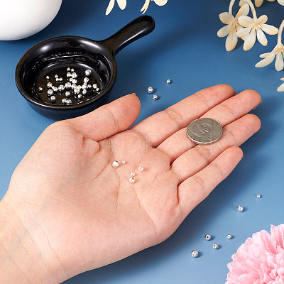 50Pcs 5 Styles 925 Sterling Silver Beads STER-TA0001-18-1