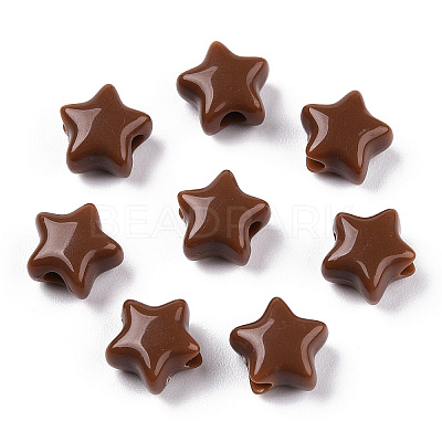 Opaque Acrylic Beads X-MACR-T047-01-01-1