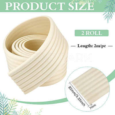 Nitrile Butadiene Rubber Bumper Strip DIY-WH0678-110A-1
