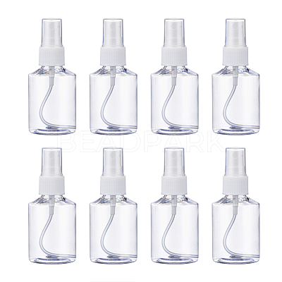 50ml Refillable PET Plastic Spray Bottles TOOL-Q024-02A-01-1