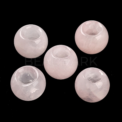 Natural & Synthetic Mixed Stone European Beads G-R488-01-1