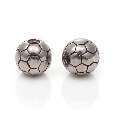 304 Stainless Steel Beads STAS-I134-12A-AS-1