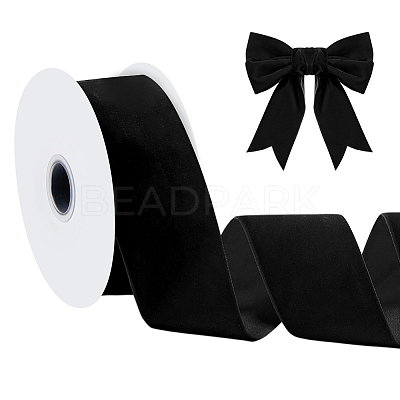 Velvet Spandex Ribbon OCOR-WH0082-467H-1