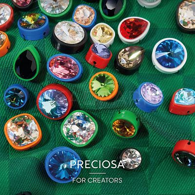 Preciosa® MAXIMA Crystal Round Stones Y-PRC-RBSS10-70020-1