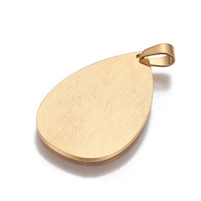 Ion Plating(IP) 304 Stainless Steel Pendant STAS-F200-04G-1