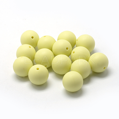 Food Grade Eco-Friendly Silicone Beads LS-SIL-R008C-33-1