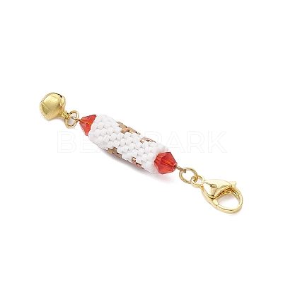 Glass Pendant Decorations HJEW-MZ00359-02-1