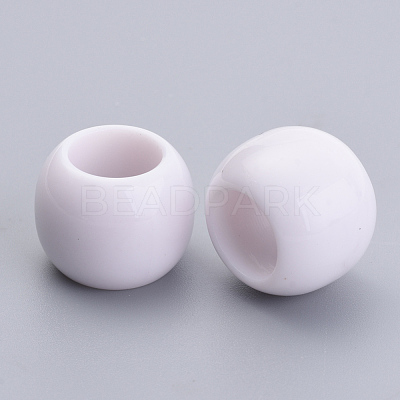 Opaque Acrylic Beads LS-SACR-S300-15I-01-1