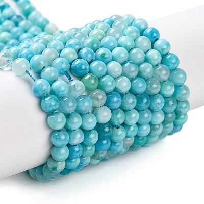 Natural Hemimorphite Beads Strands G-L585-E01-04-1