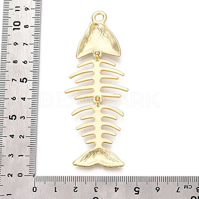 Brass Big Pendants X-KK-N268-02G-1