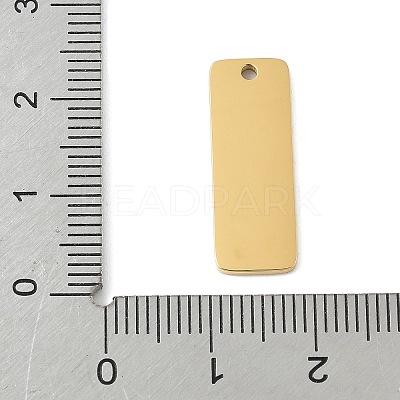 304 Stainless Steel Mirror Polished Finish Stamping Blank Tag Pendants STAS-D365-04G-1