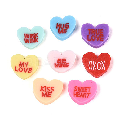 Handmade Polymer Clay Cabochons CLAY-T023-01M-1