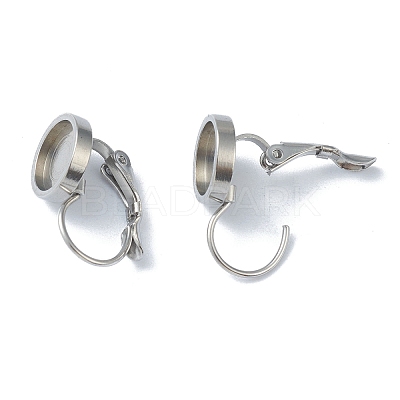 Tarnish Resistant 304 Stainless Steel Leverback Earring Findings X-KK-H152-09B-P-1