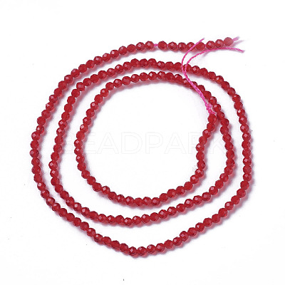Glass Beads Strands G-F596-47D-2mm-1