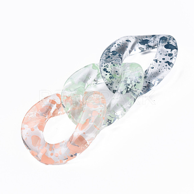 Transparent Acrylic Linking Rings OACR-N009-014A-1
